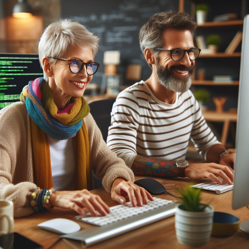 Tienes más de 50 y quieres trabajar en tecnología. Vente pacá